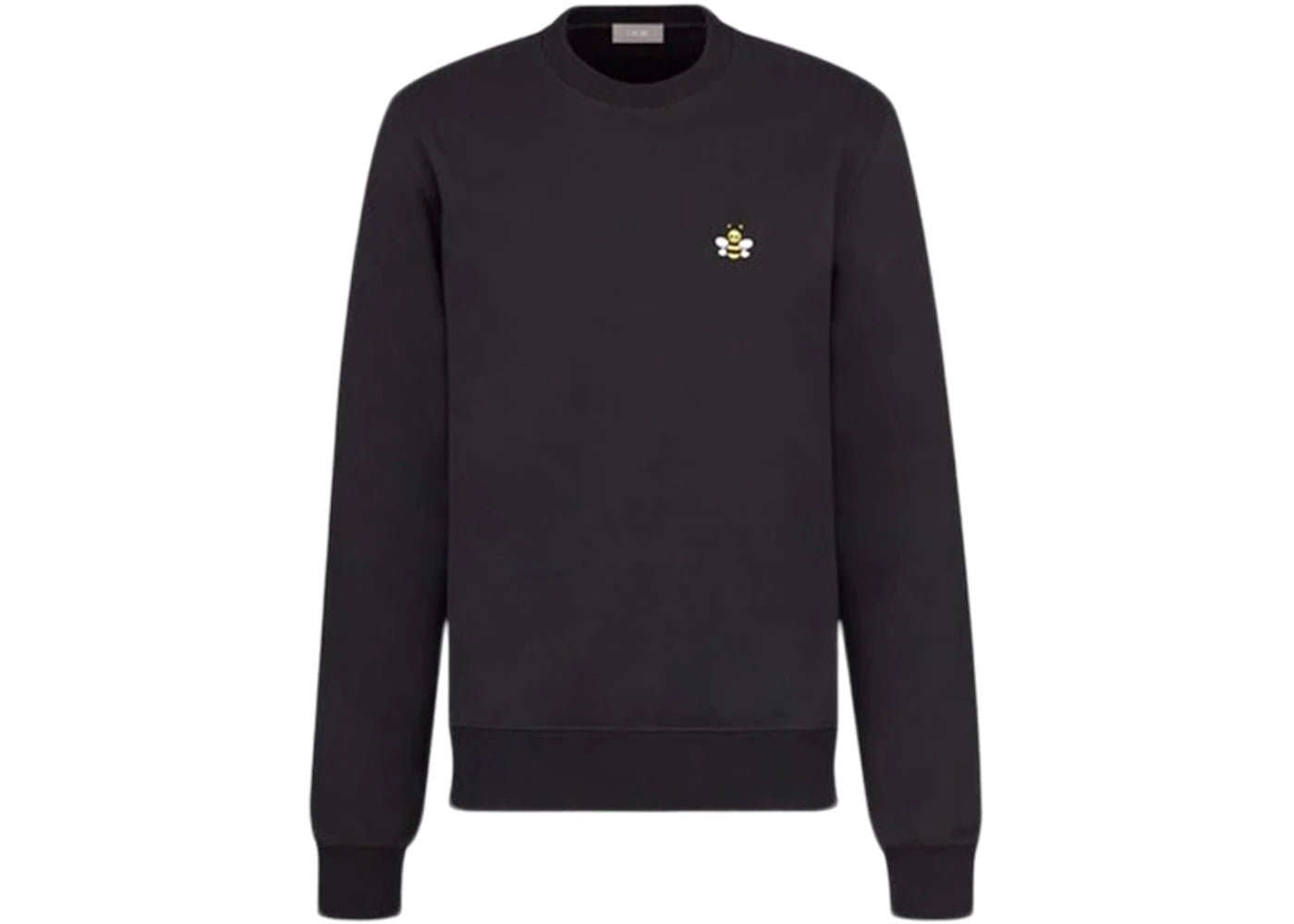 Dior KAWS Bee Logo Crewneck Sweatshirt Black