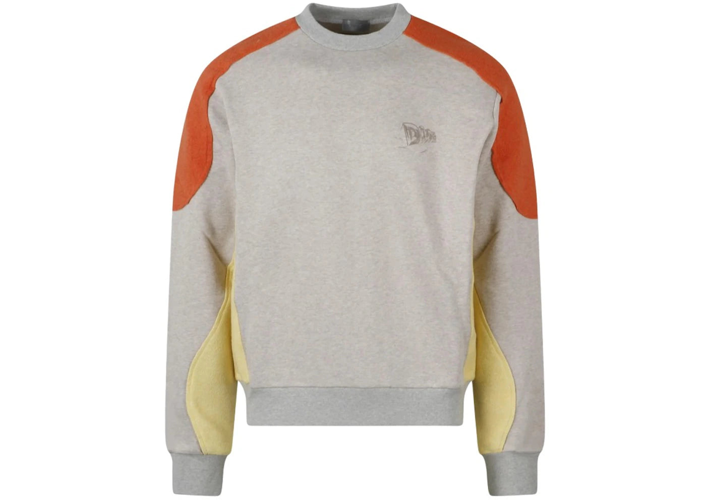 Dior Logo Printed Crewneck Sweatshirt Grey