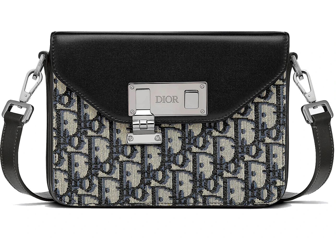 Dior Messenger Pouch Oblique Galaxy Beige/Black