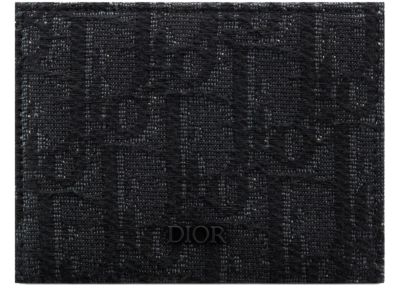 Dior Oblique Card Holder Black