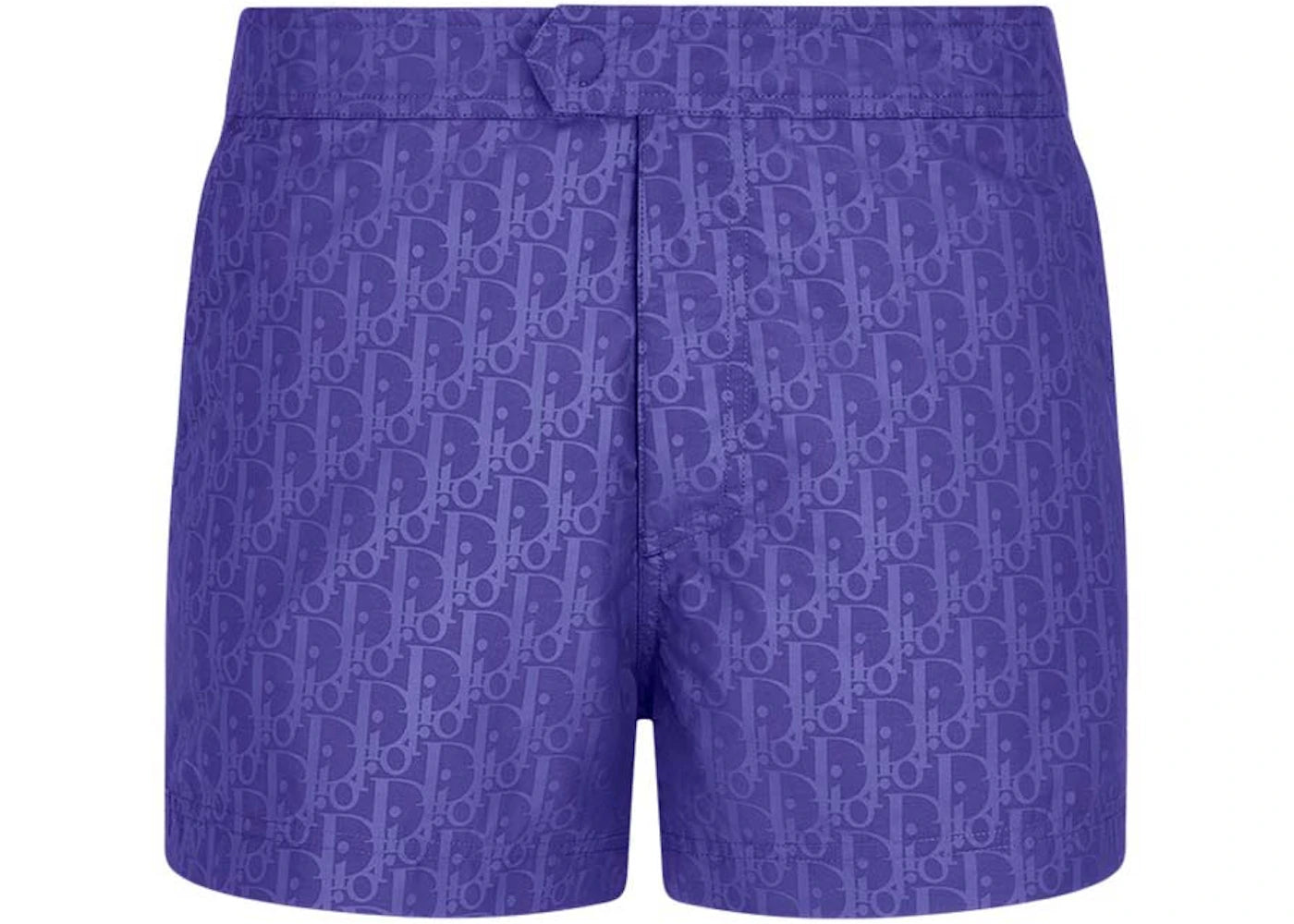 Dior Oblique Short Swim Shorts Bleu