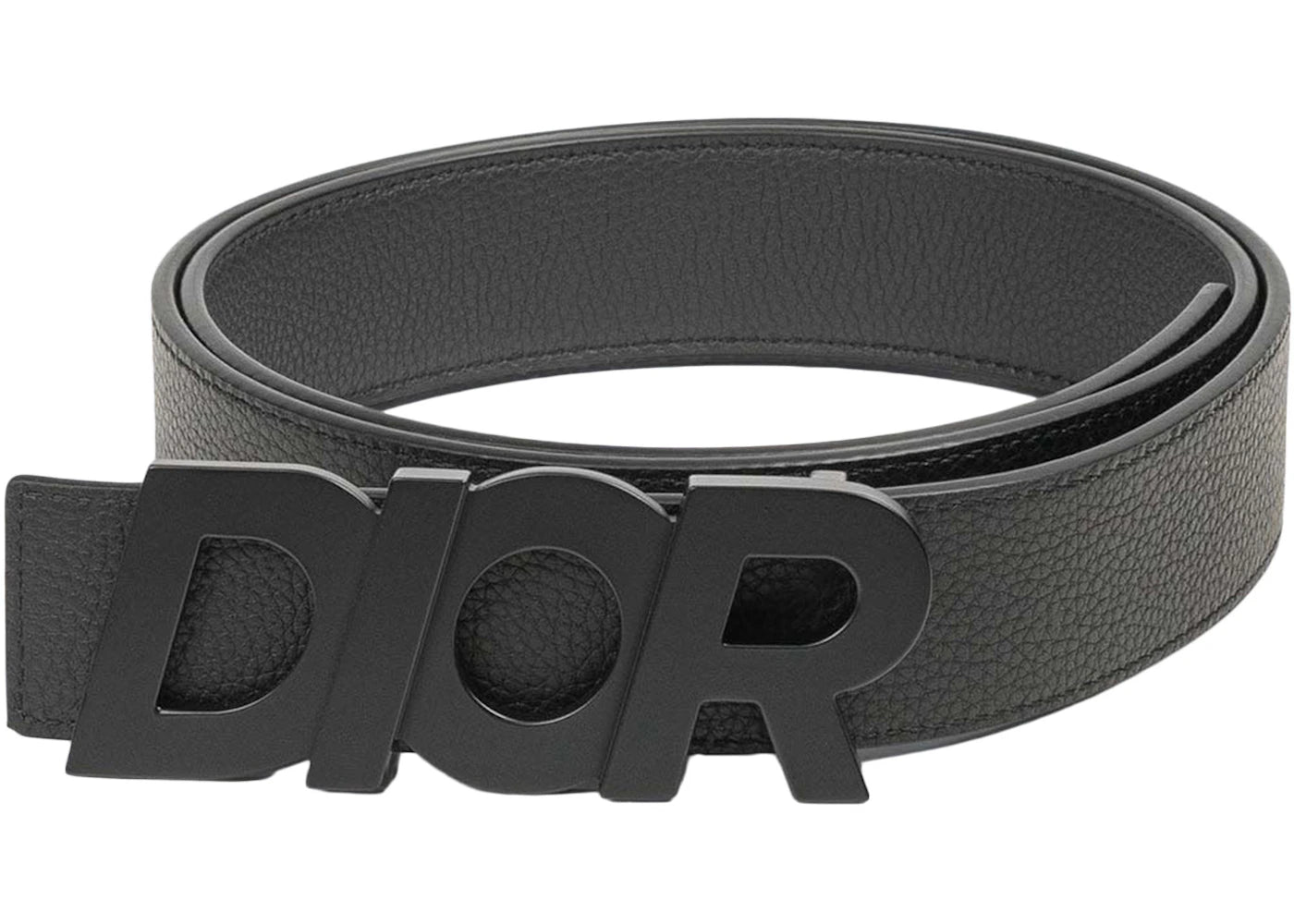 Dior Reversible Dior Belt Black/Black