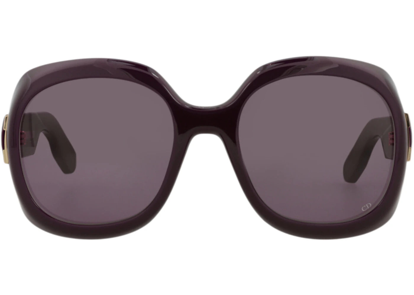 Dior Round-Frame Injection Sunglasses Bordeaux Bordeaux Bordeaux (CD40114I-58-69S)
