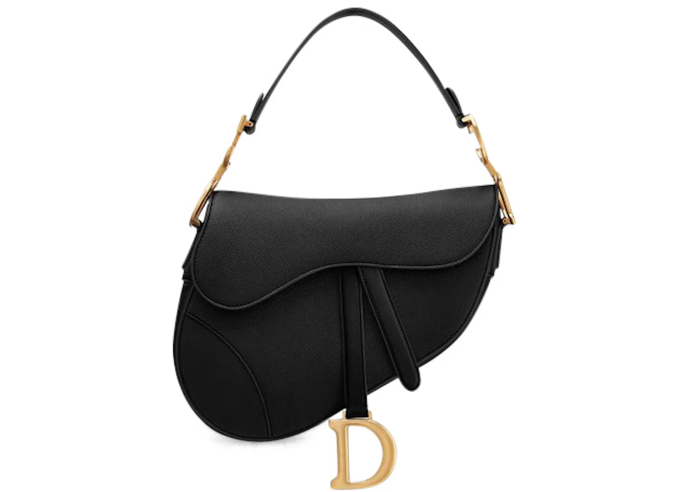 Dior Saddle Bag Calfskin Black