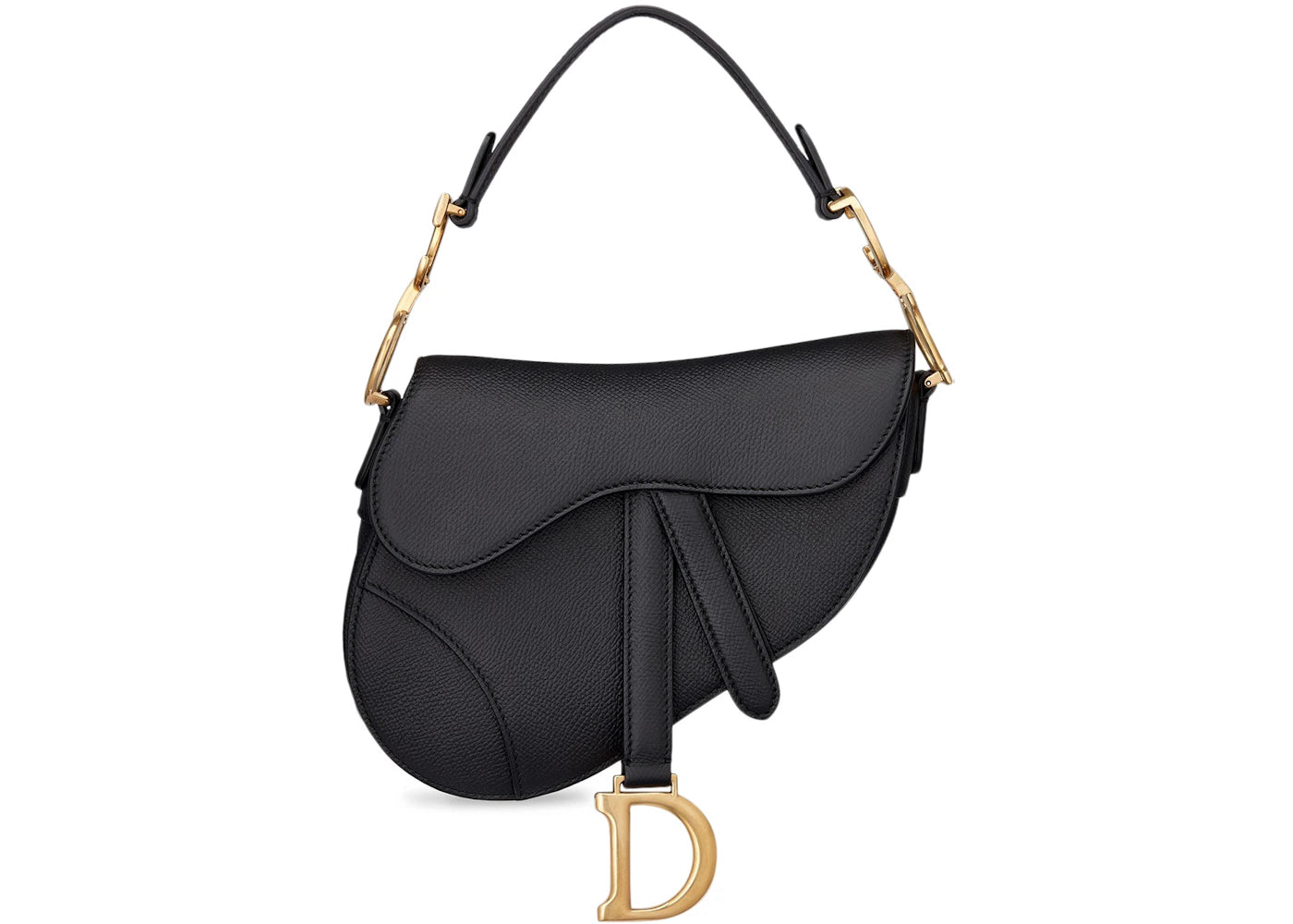 Dior Saddle Bag Calfskin Mini Black