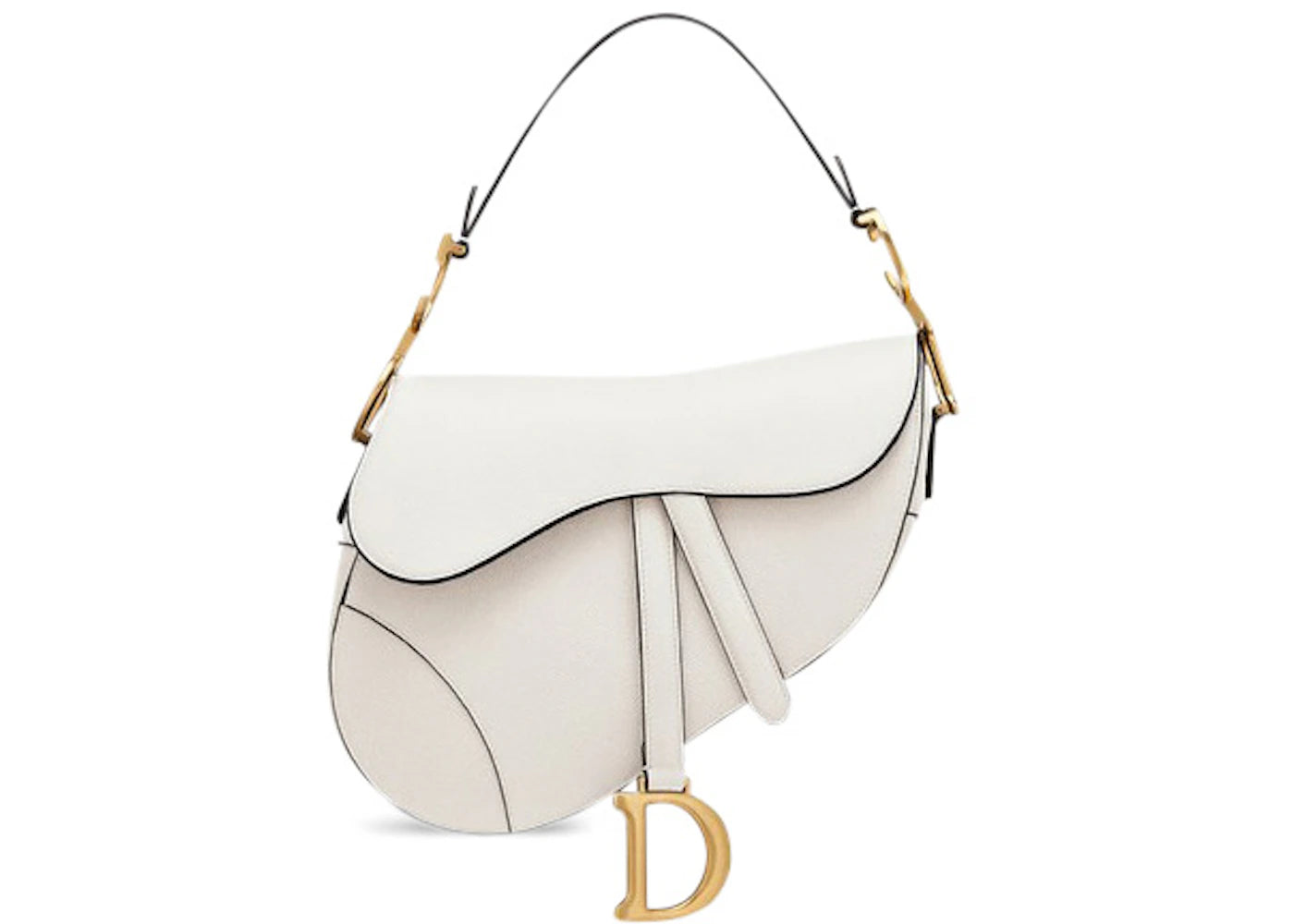 Dior Saddle Bag Off-White