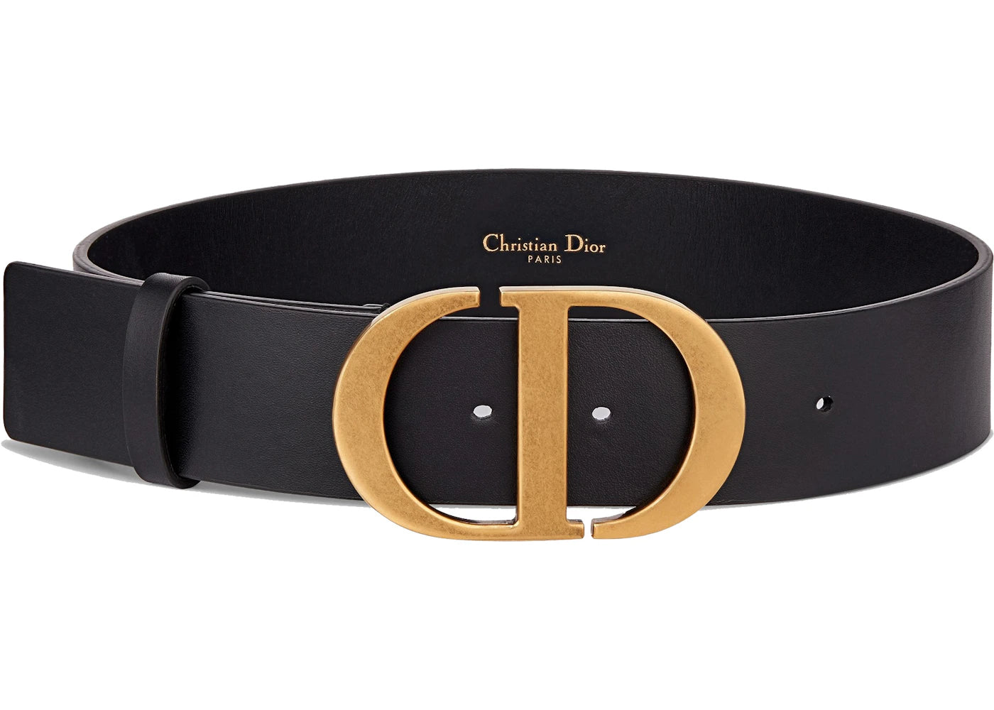 Dior Saddle Belt Calfskin 40 MM Black