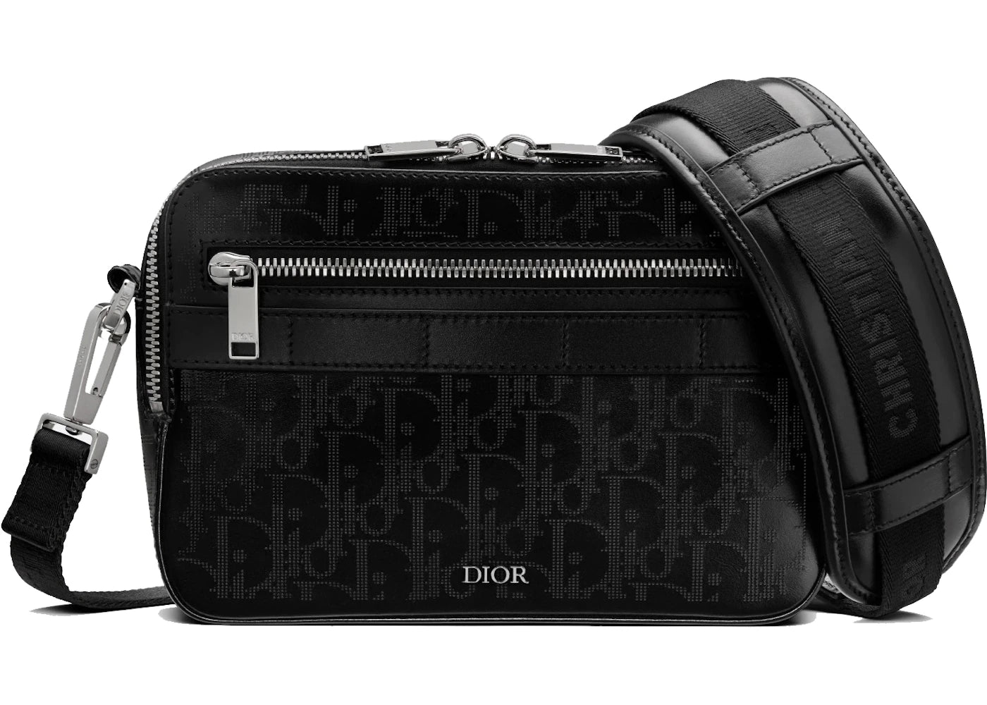 Dior Safari Messenger Bag Oblique Galaxy Black