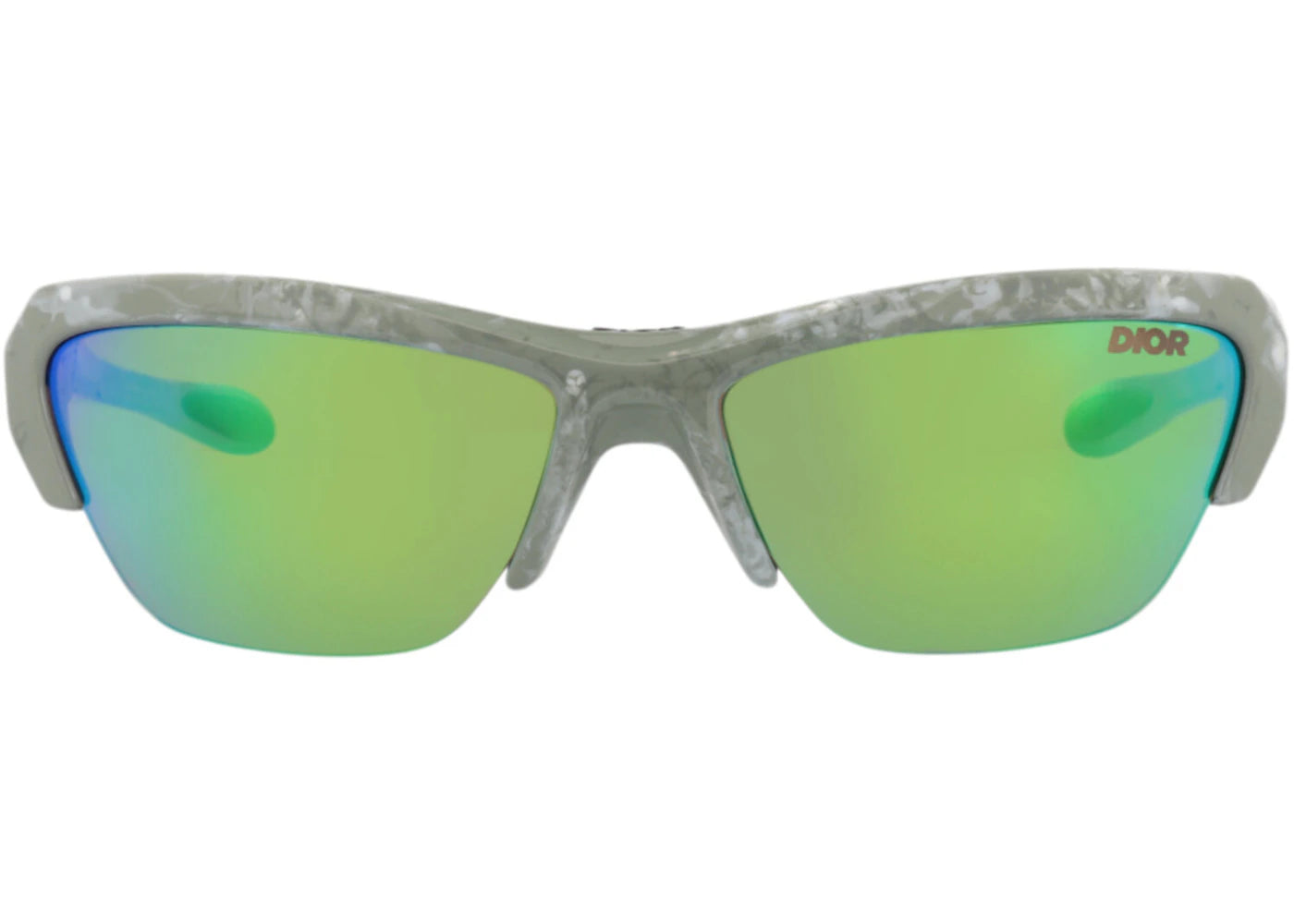 Dior Shield-Frame Injection Sunglasses Green Green Green (DM40076U-60-95Q)