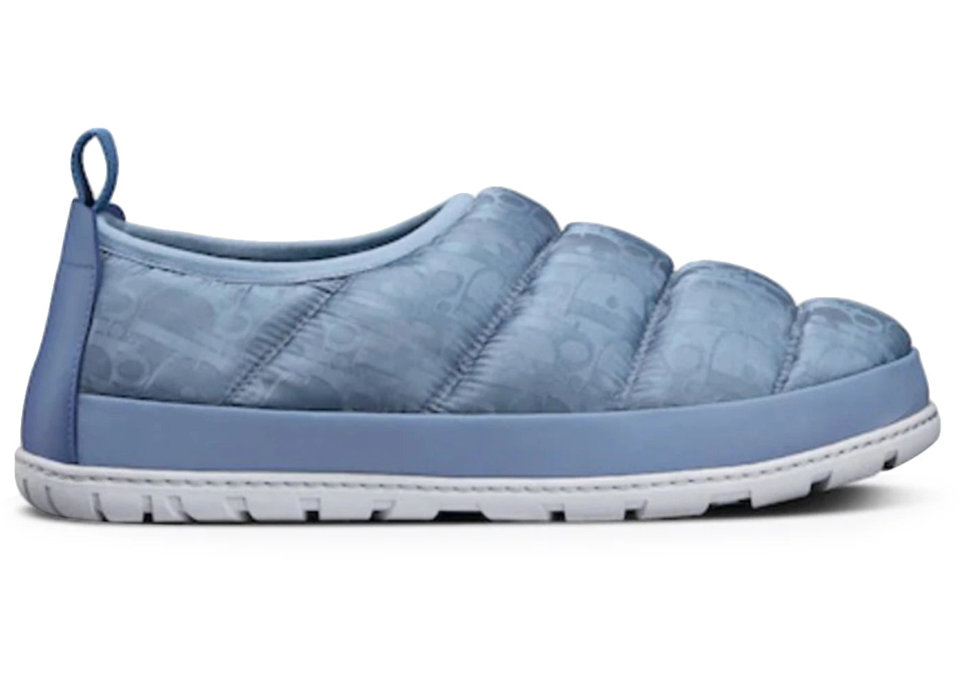 Dior Snow Slipper Blue Oblique Technical Fabric