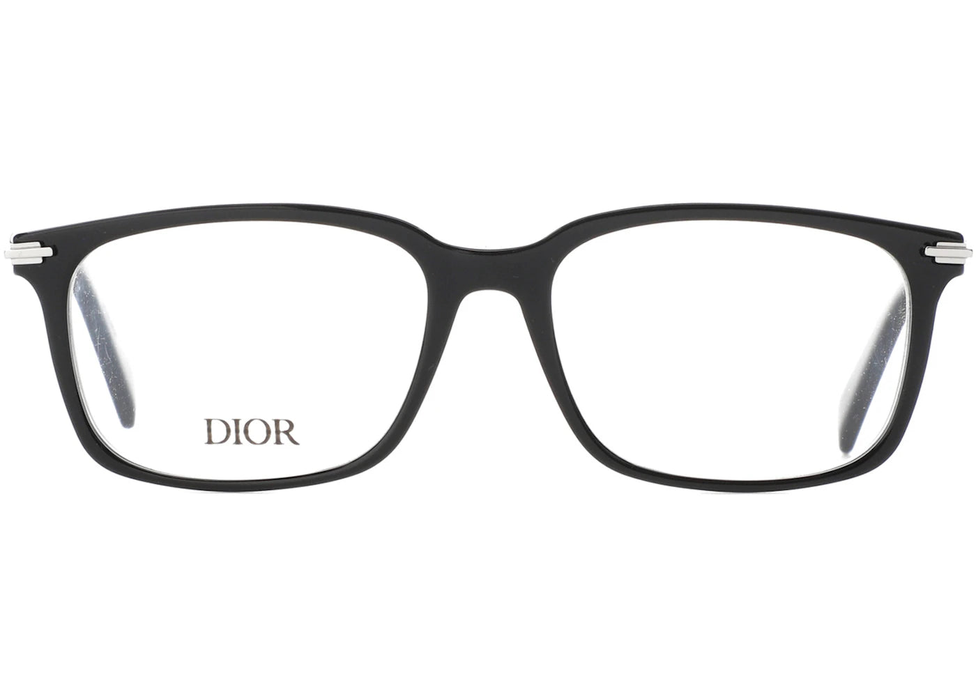 Dior Square-Frame Acetate Optical Frames Black Black Transparent (DM50008I-55-001)