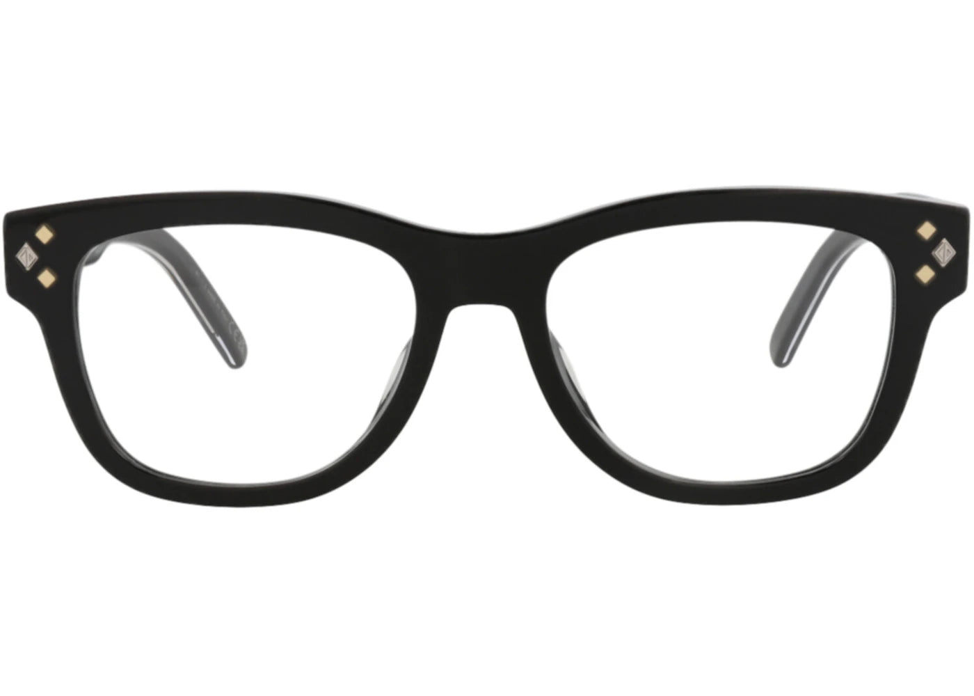 Dior Square-Frame Acetate Optical Frames Black Black Transparent (DM50062I-54-003)