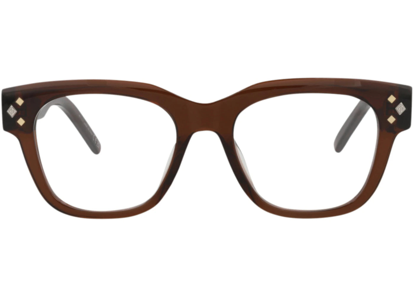 Dior Square-Frame Acetate Optical Frames Brown Brown Transparent (DM50072I-51-050)