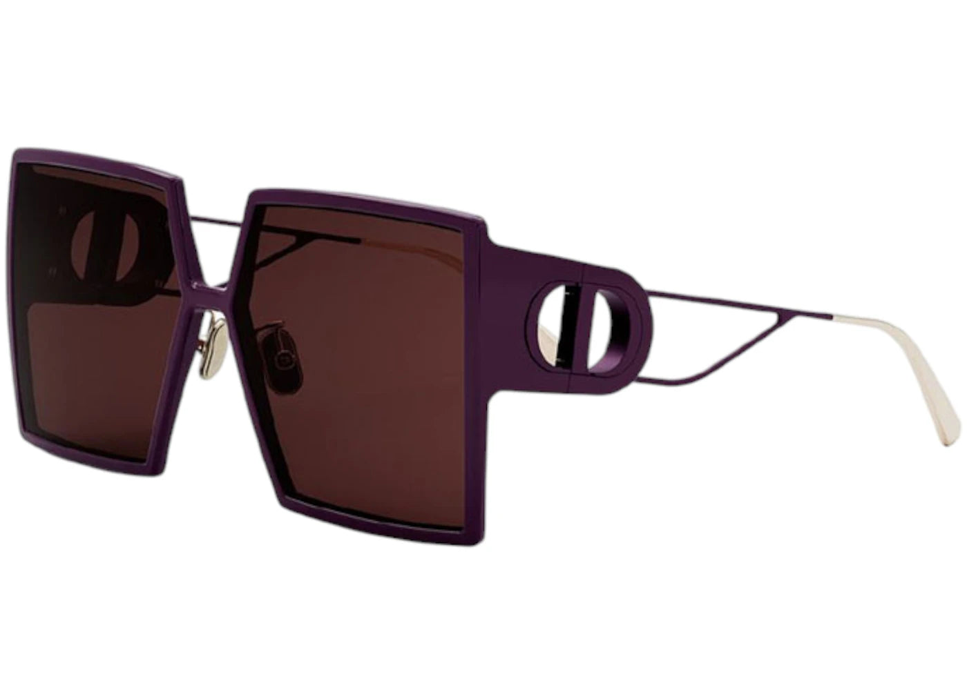 Dior Square Sunglasses Bordeuax/Gold (30MONTAIGNESU 60D0)