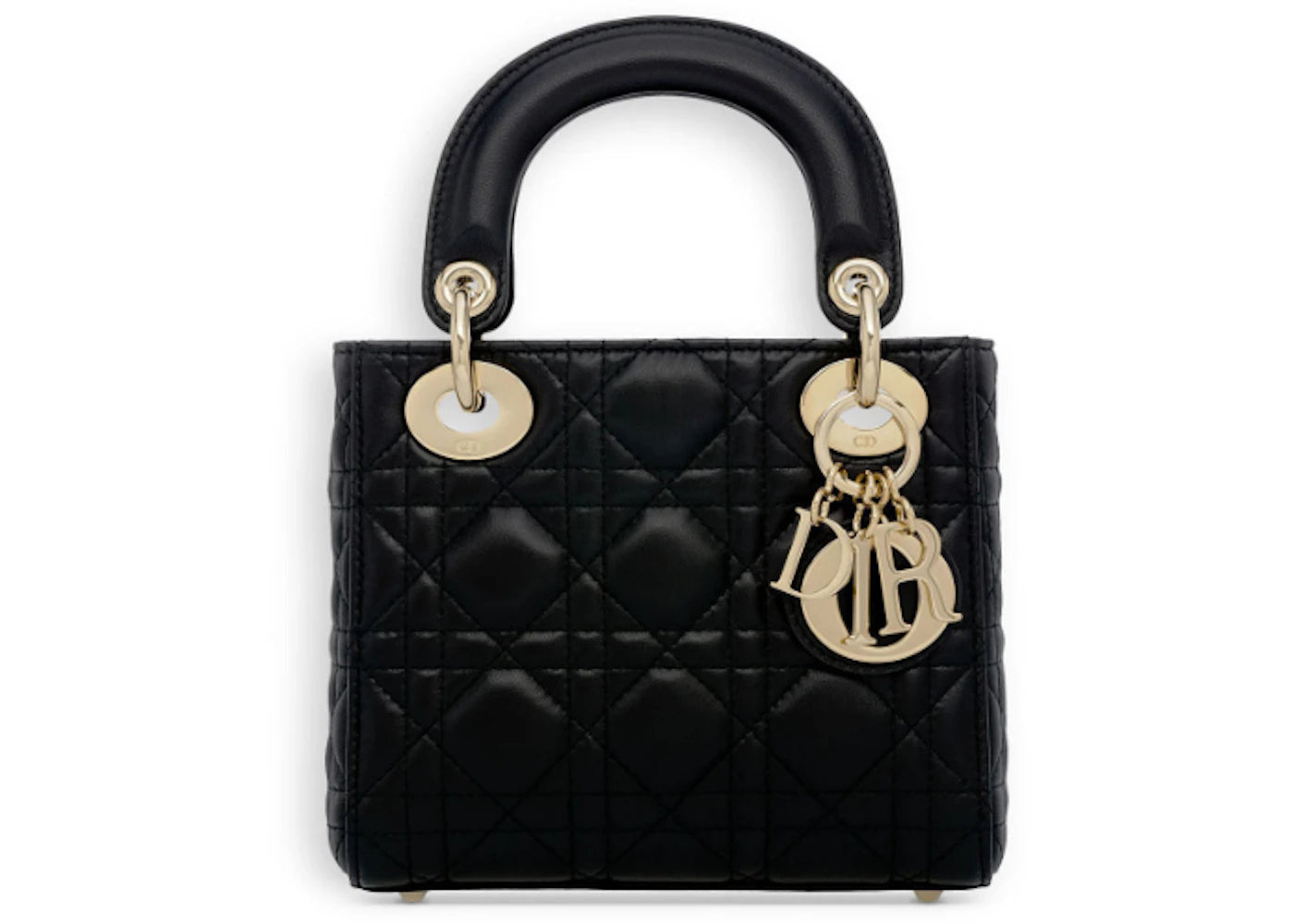 Dior Lady Dior Cannage Mini Black
