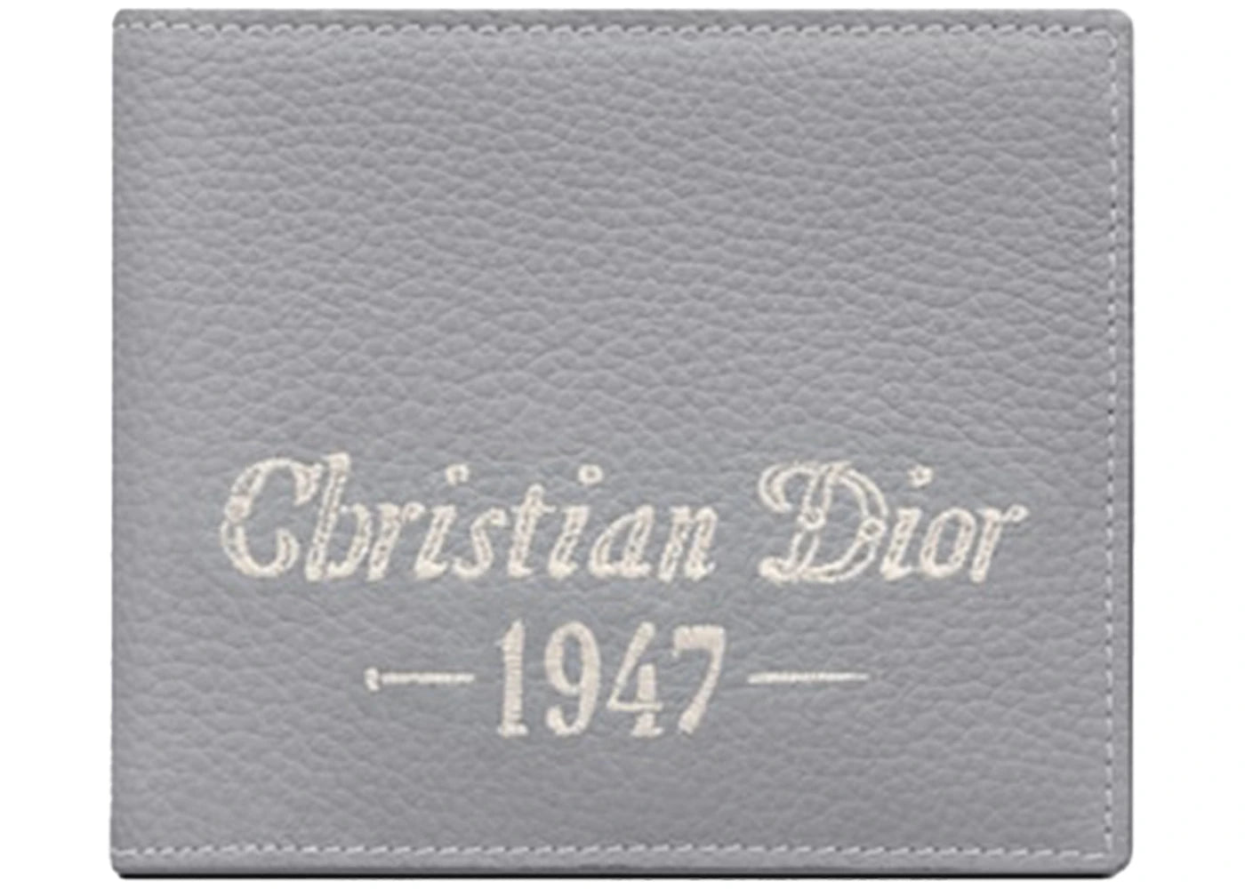 Dior by Birkenstock Christian Dior 1947 Signature (8 Card Slot) Wallet Dior Gray