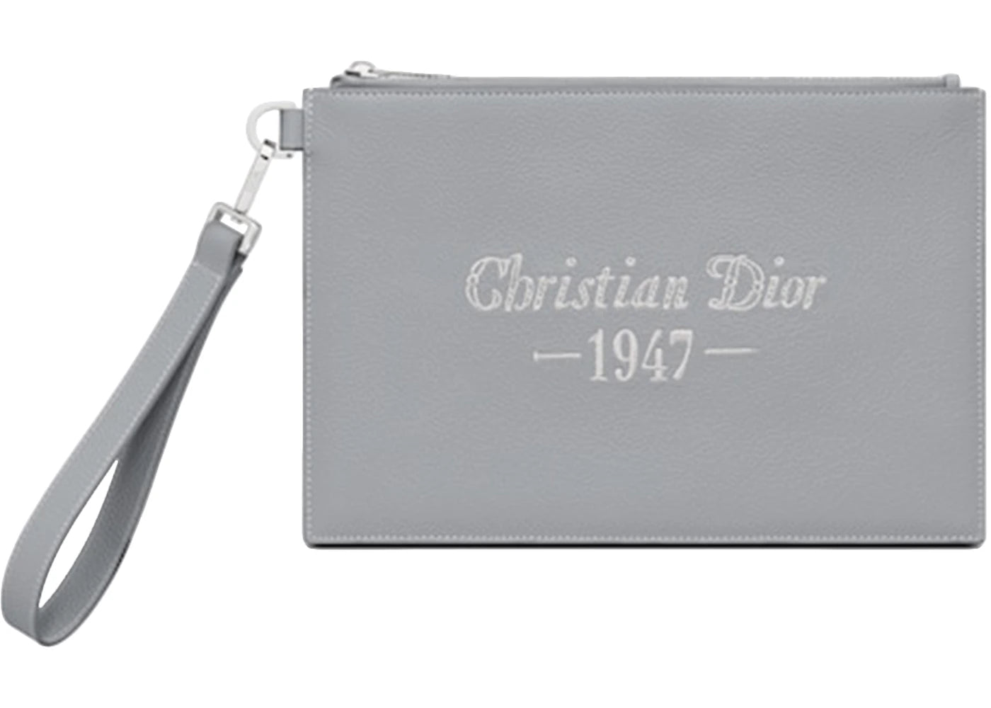 Dior by Birkenstock Christian Dior 1947 Signature A5 Pouch Dior Gray