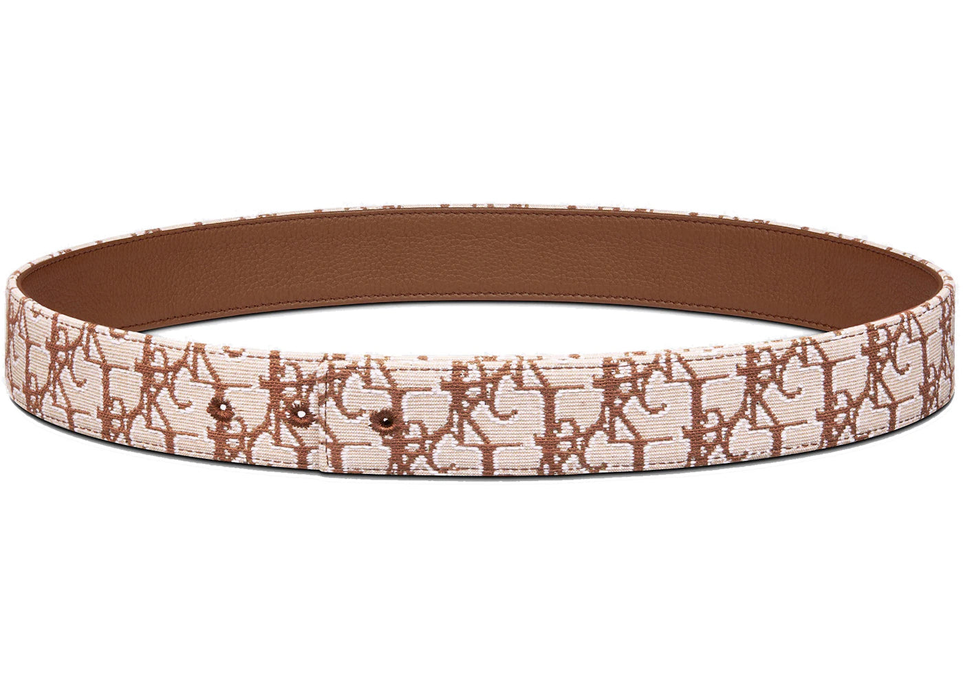 Dior x CACTUS JACK 35MM Belt Strap Coffee/Beige