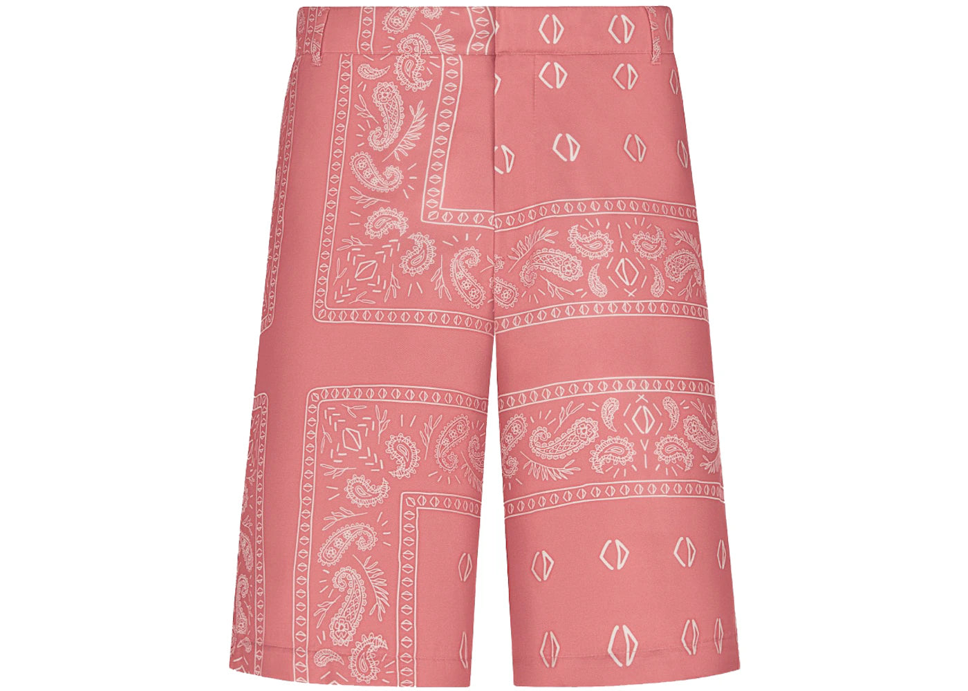 Dior x CACTUS JACK Bermuda Shorts with Bandana Motif Pink