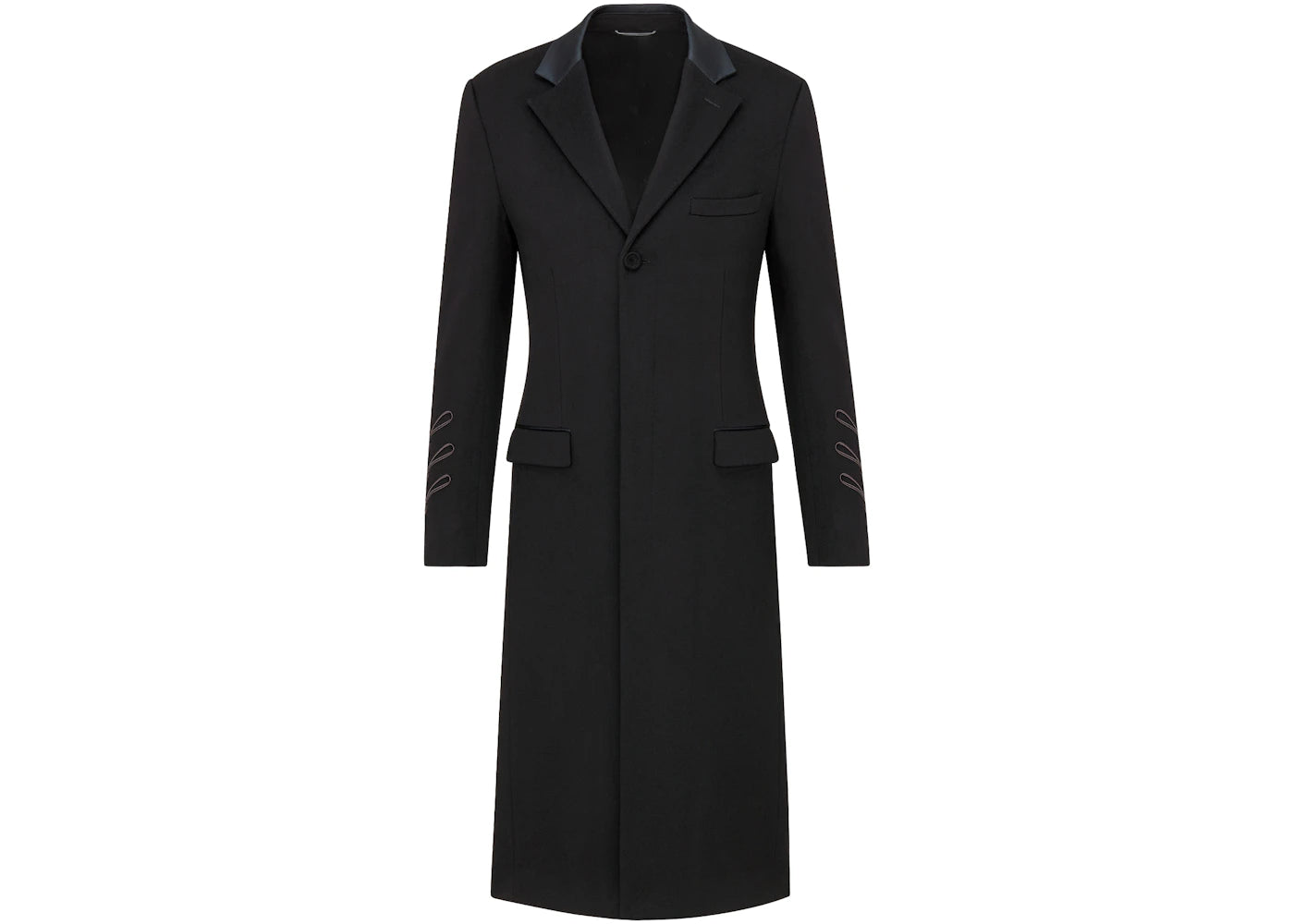 Dior x CACTUS JACK Coat with Sleeve Detailing Black