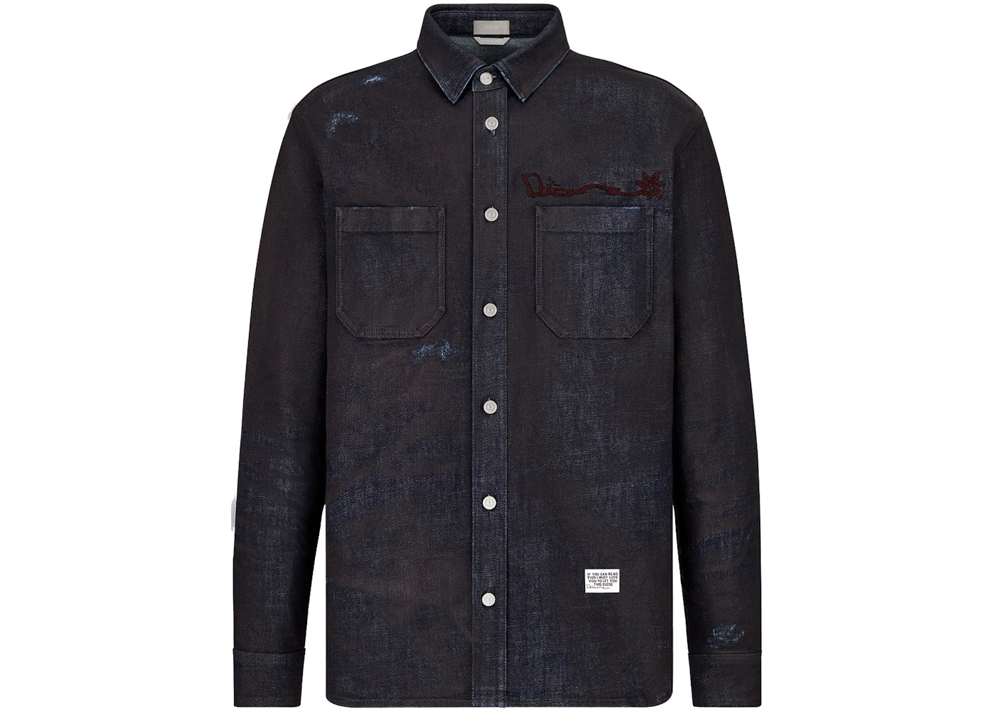 Dior x CACTUS JACK Overshirt Blue