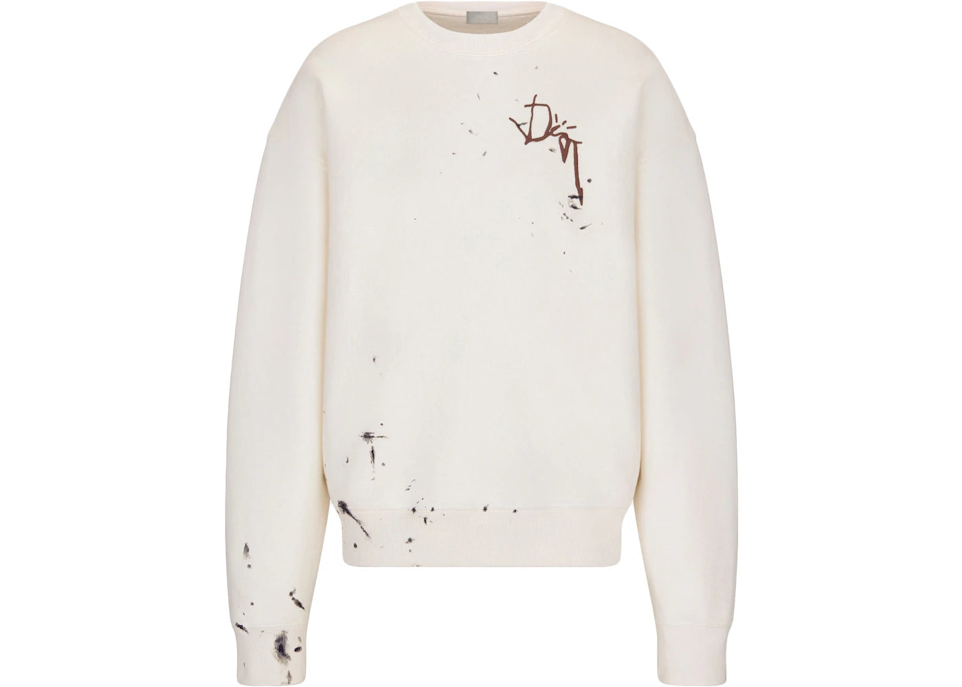 Dior x CACTUS JACK Oversized Sweatshirt White