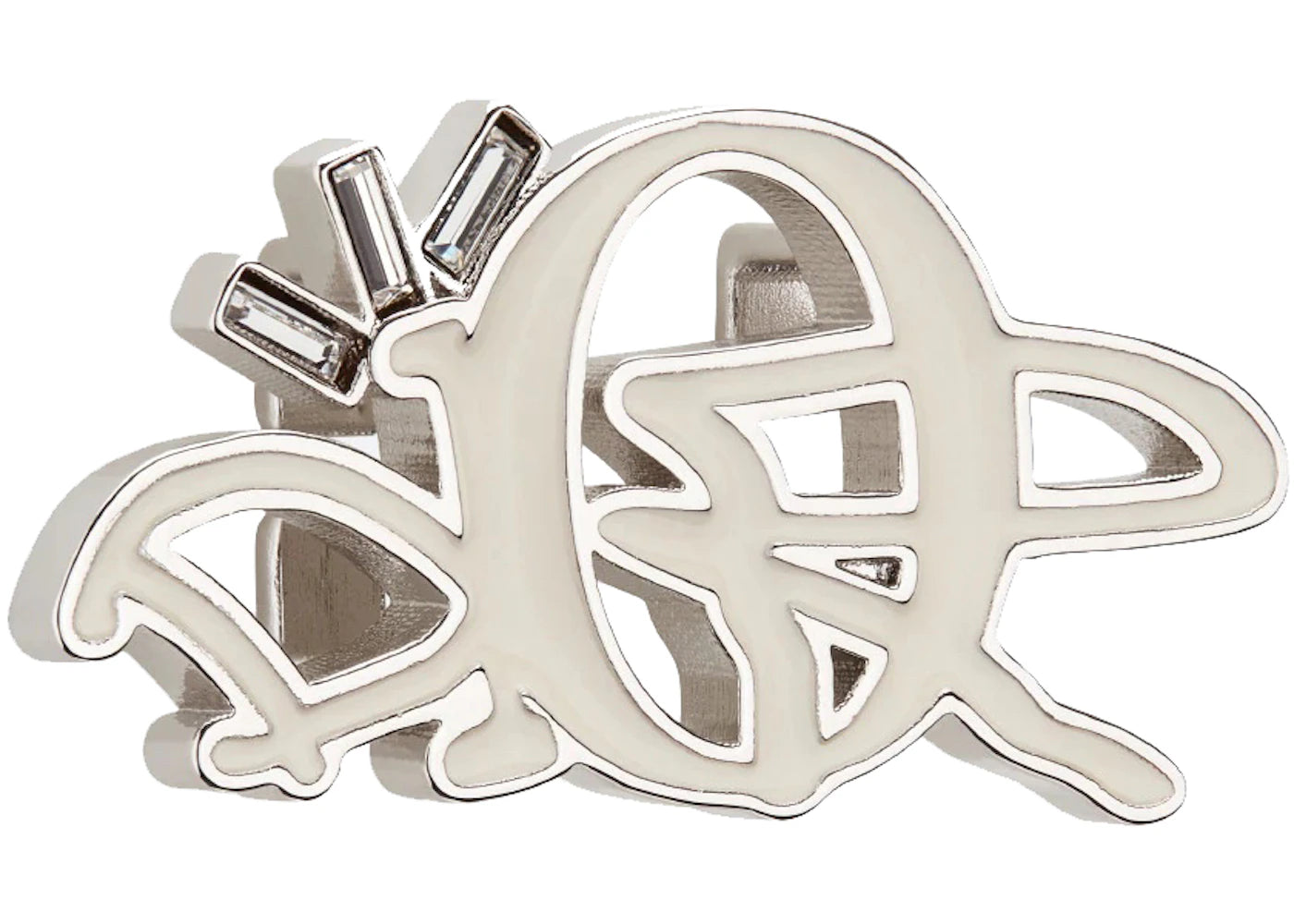 Dior x CACTUS JACK Sneaker Charm Silver/White