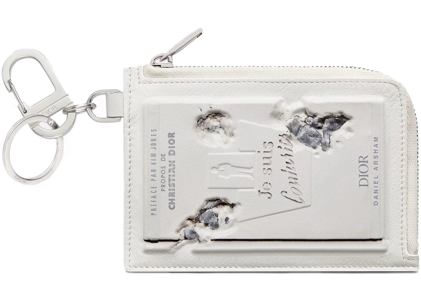 Dior x Daniel Arsham Zip Charm White