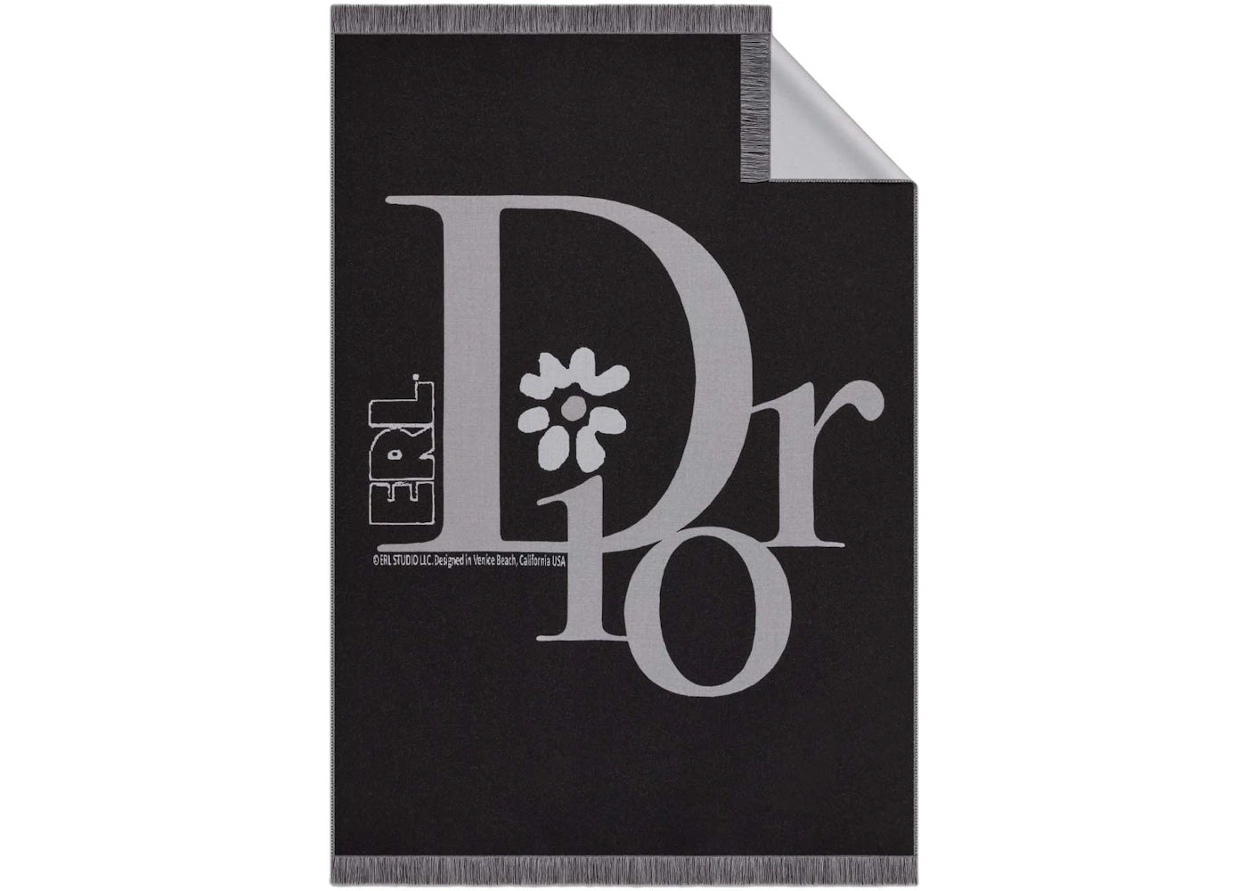 Dior x ERL Blanket Black/Gray