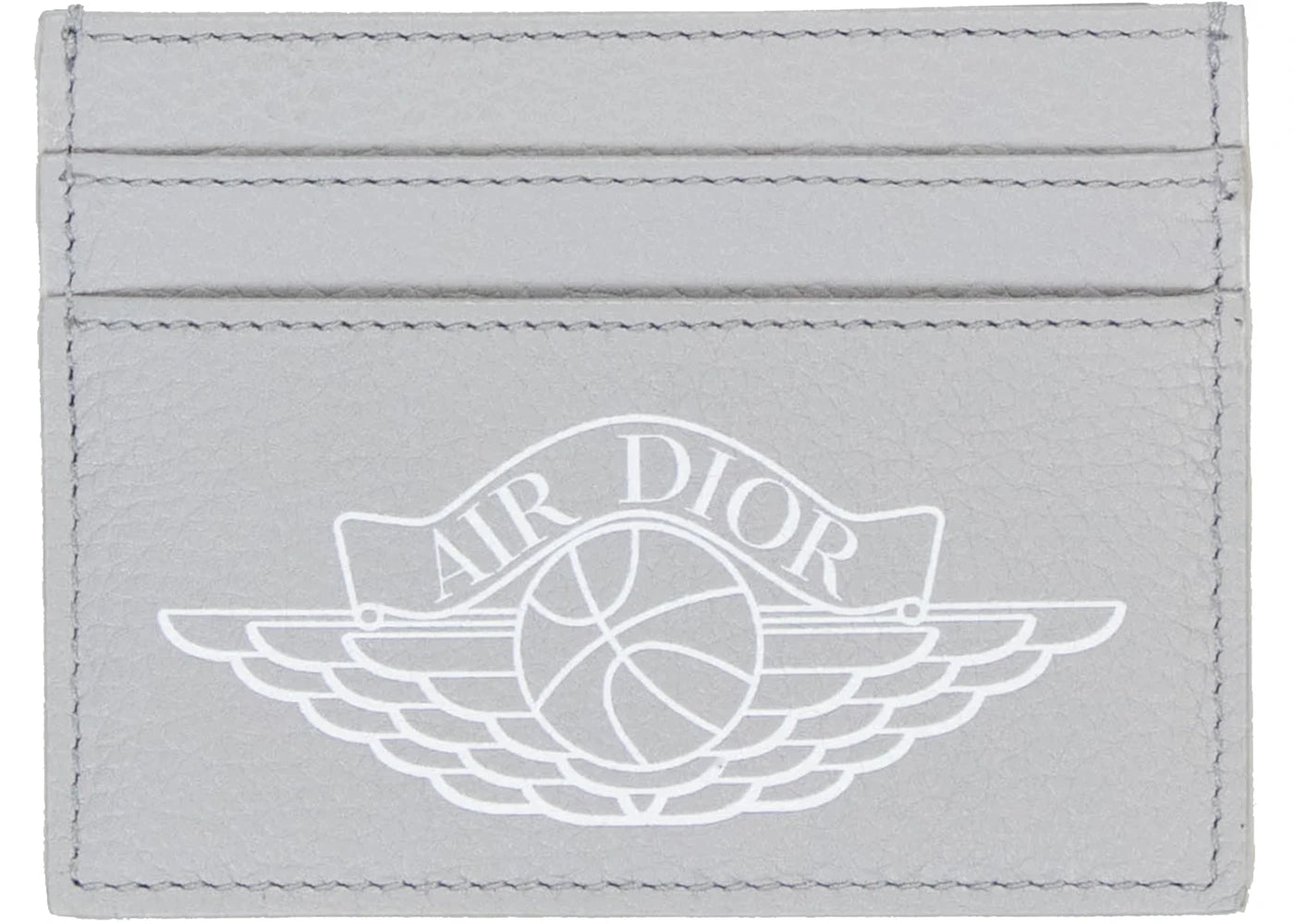 Dior x Jordan Wings Card Holder (4 Card Slot) Grey