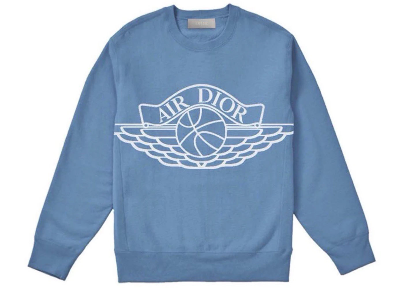 Dior x Jordan Wings Sweater Blue