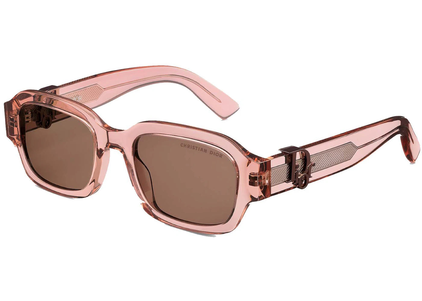 Dior x KAWS Dior Oblique S2I Transparent Pink Rectangular
