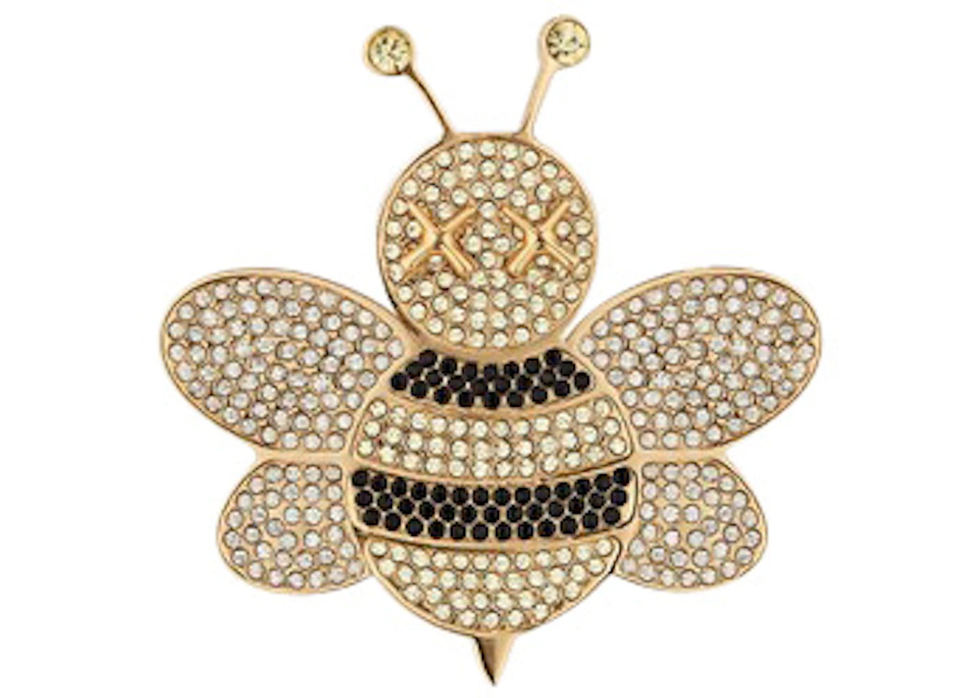 Dior x Kaws Bee Pin Yellow