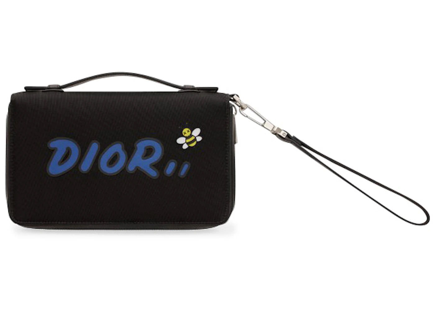 Dior x Kaws Nylon Wallet Black