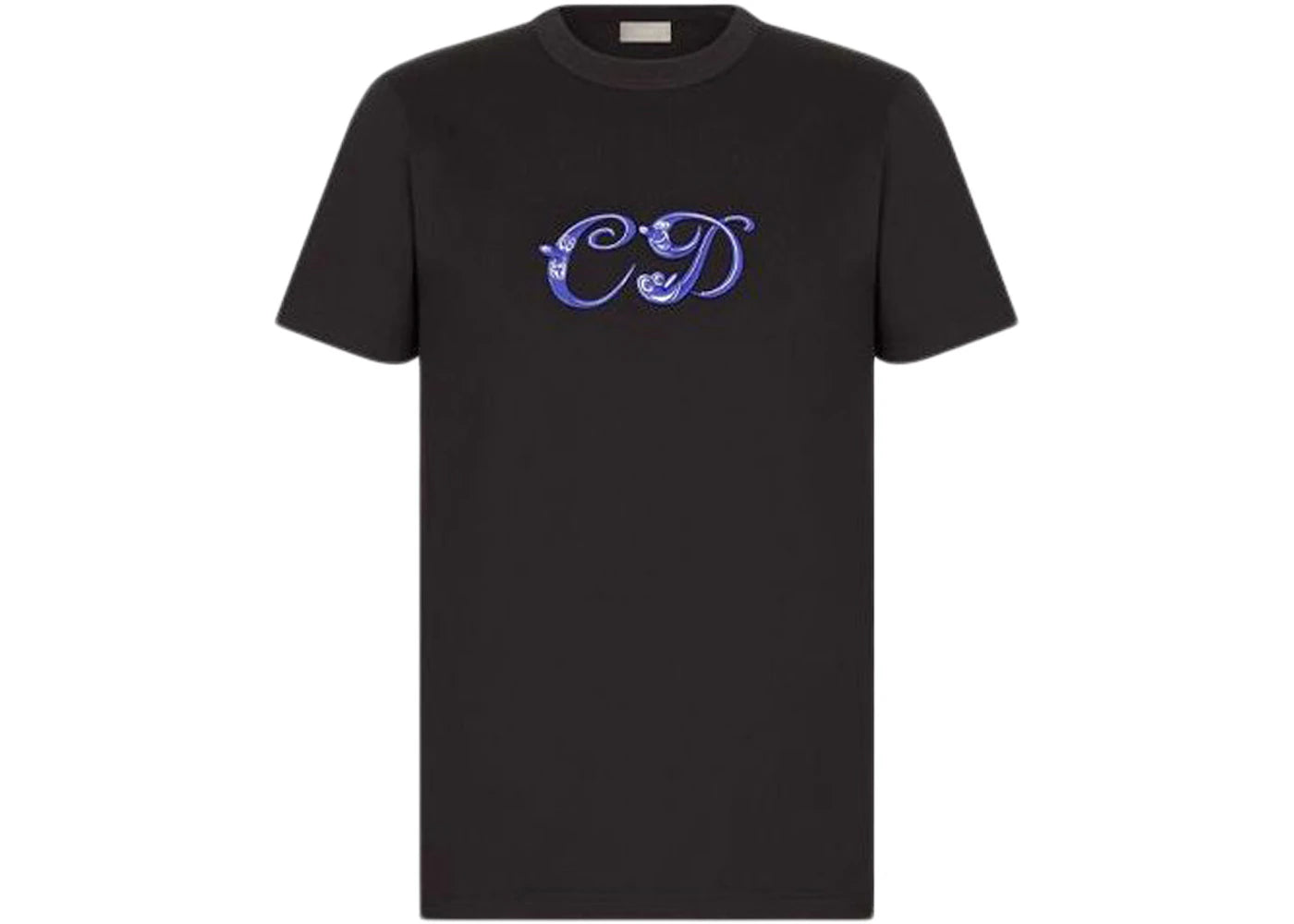 Dior x Kenny Scharf CD Logo T-Shirt Black/Purple