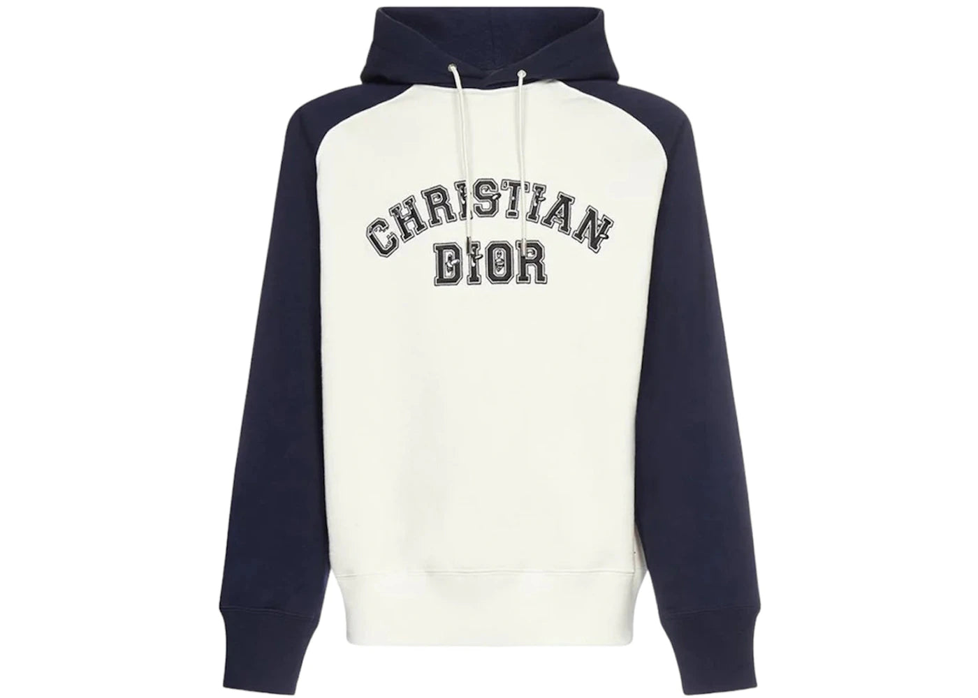 Dior x Kenny Scharf Varsity Hoodie Blue/White