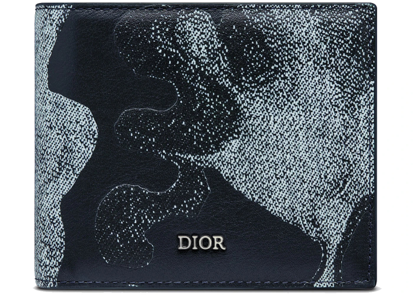 Dior x Peter Doig Wallet Blue