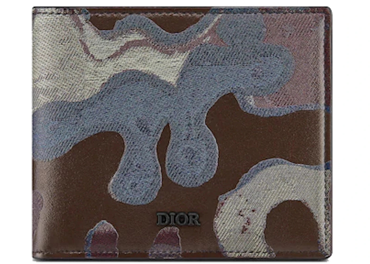 Dior x Peter Doig Wallet Brown