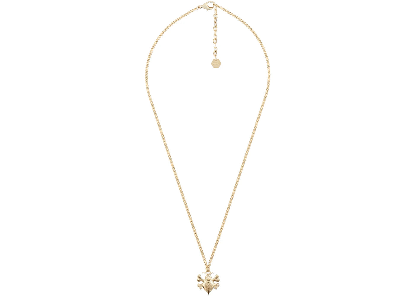 Dior And Shawn Pendant Necklace Silver-Gilt