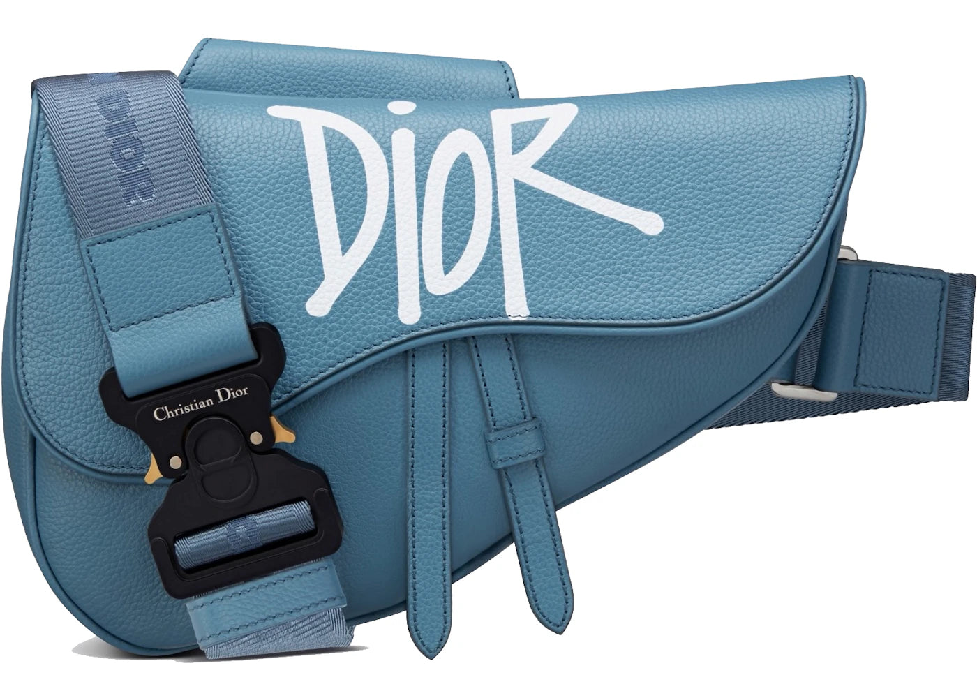 Dior And Shawn Saddle Bag Blue