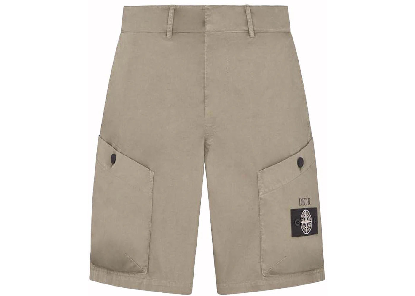 Dior x Stone Island Bermuda Shorts Brown