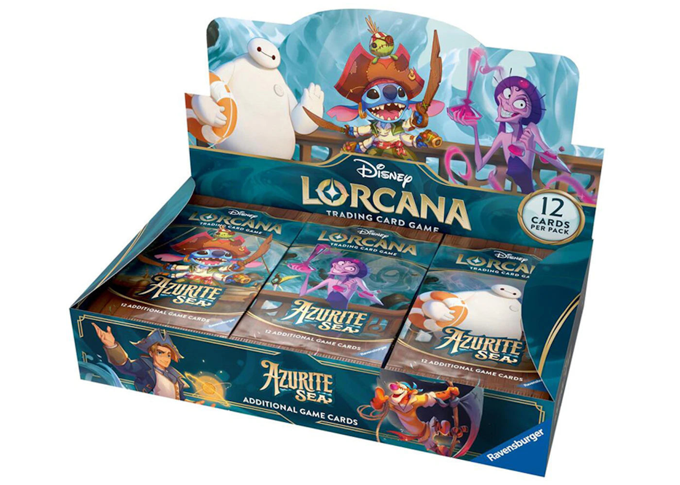 Disney Lorcana TCG Azurite Sea Booster Box