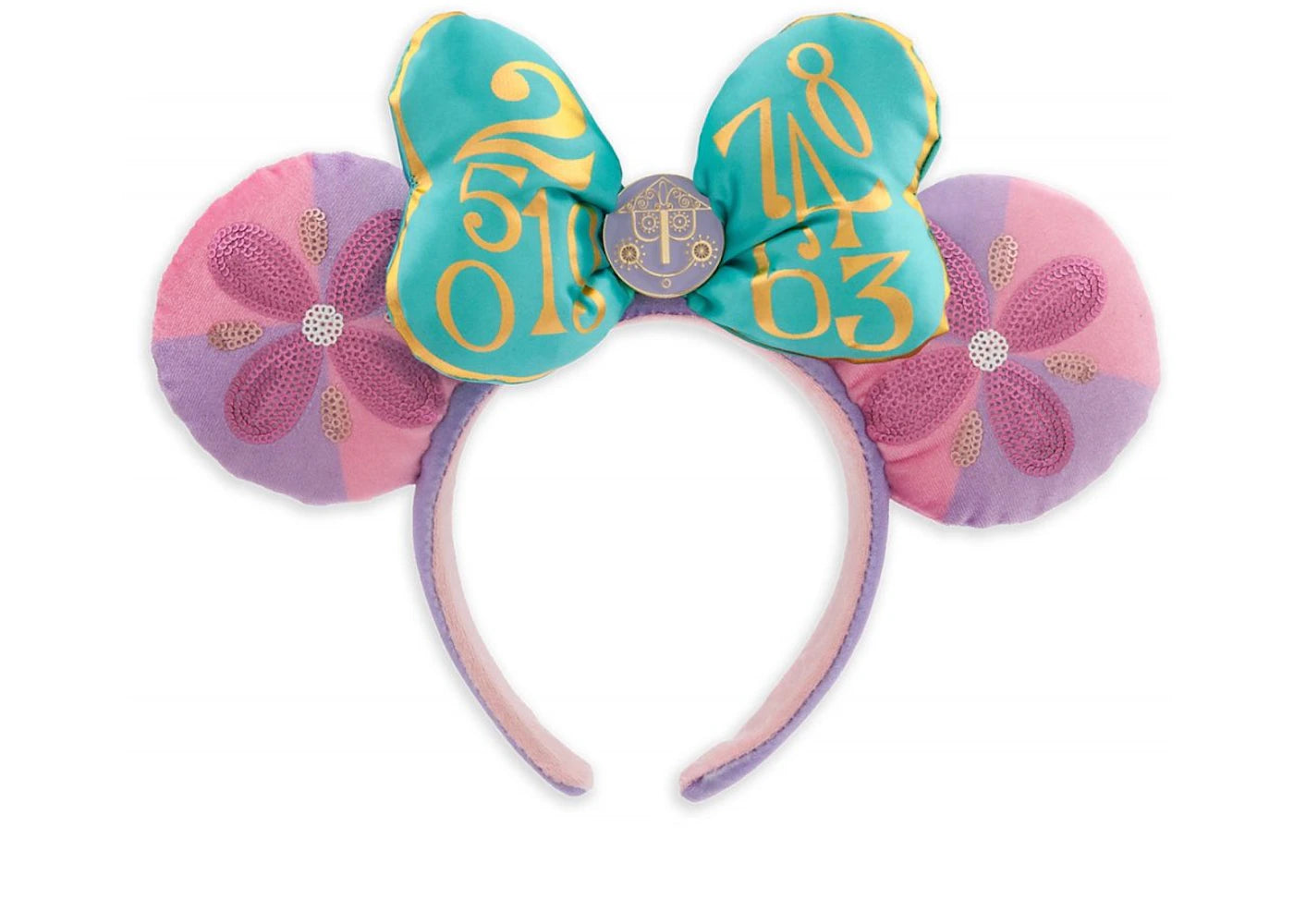 Disney Minnie Mouse Main Attraction April It's A Small World Ear Headband