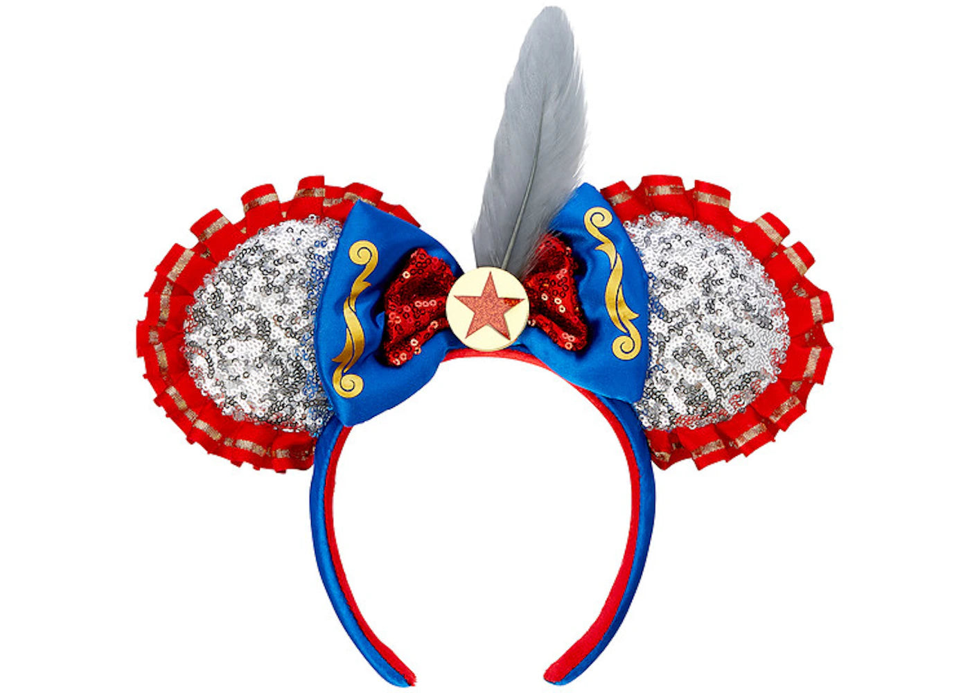 Disney Minnie Mouse Main Attraction August Dumbo the Flying Elephant Ear Headband