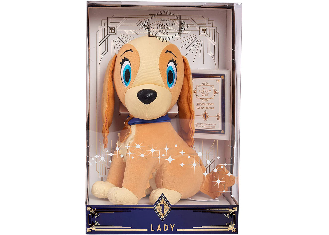 Disney Treasures from The Vault - Limited Edition Lady - Amazon Exclusive Plush