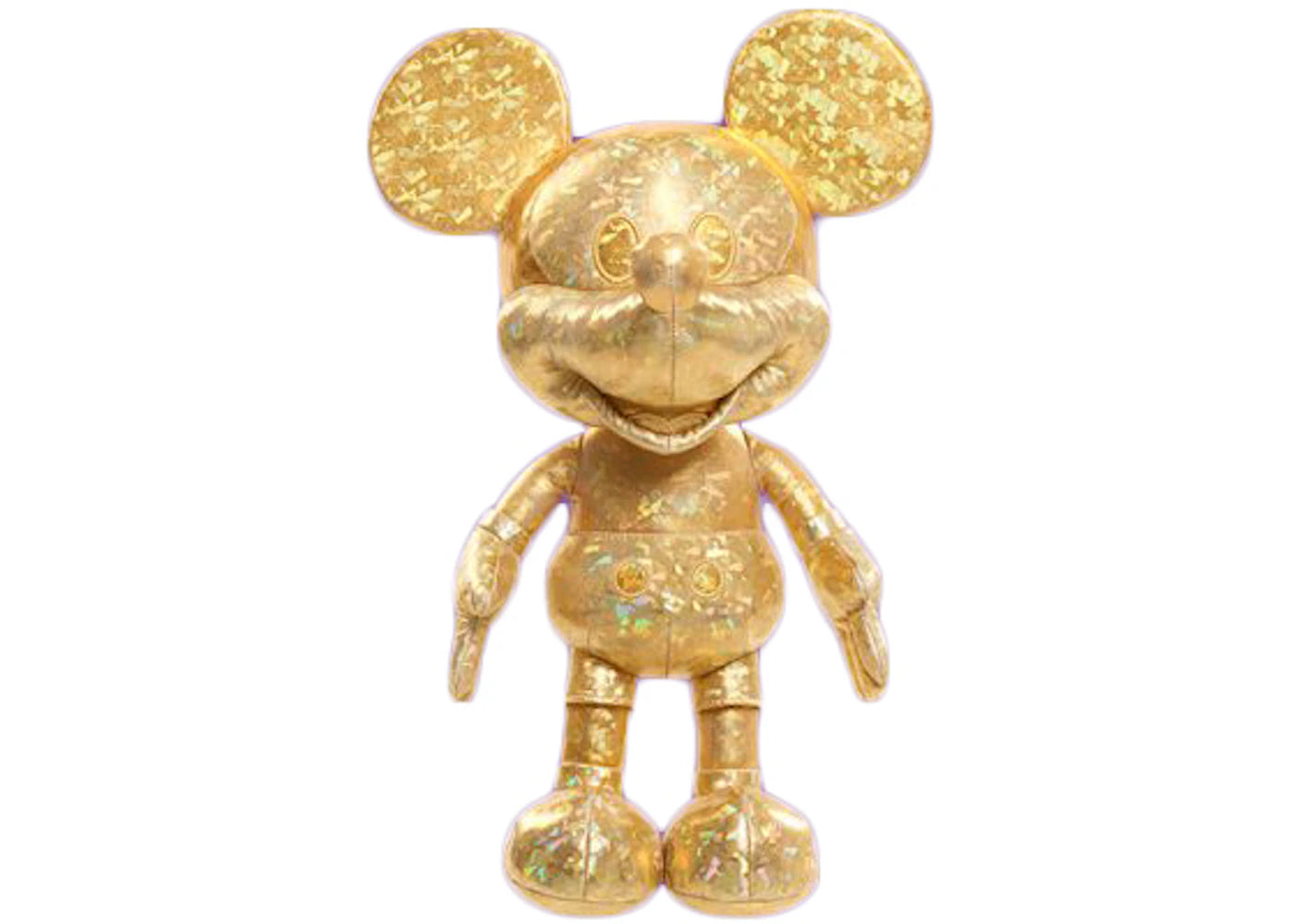 Disney Year Of the Mouse Mickey Mouse Gold January Plush