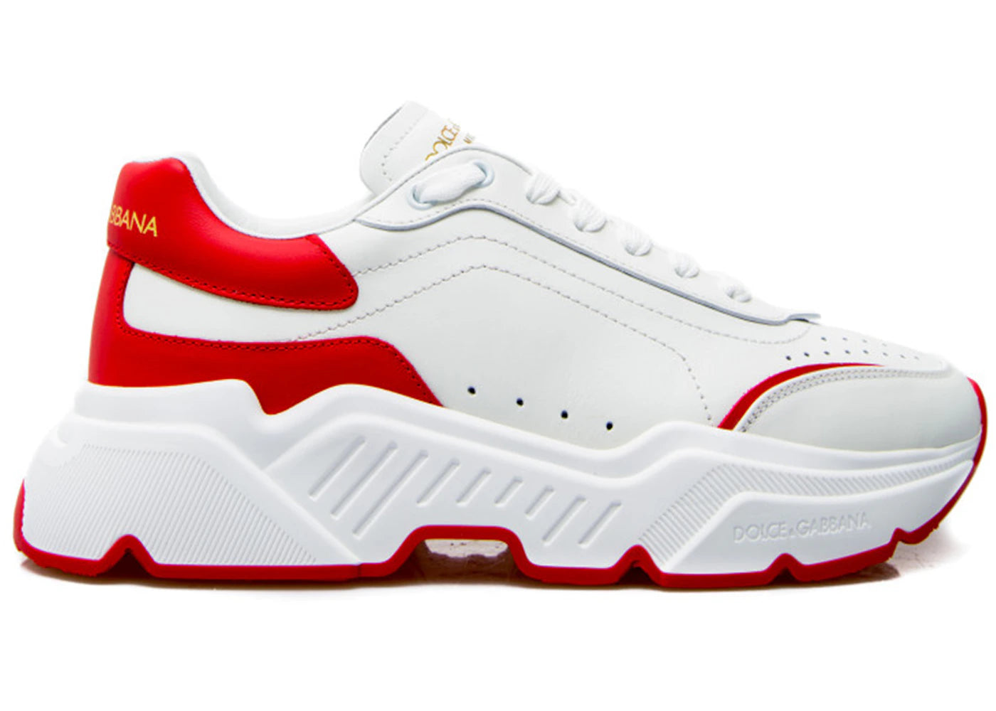 Dolce & Gabbana Daymaster Low White Red