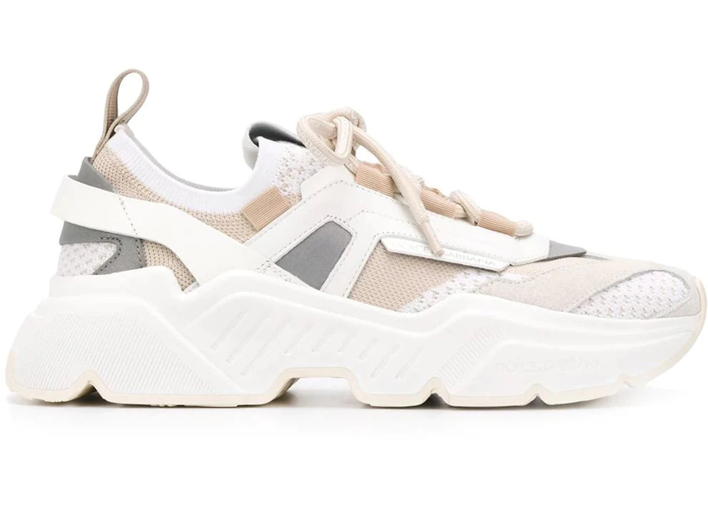 Dolce & Gabbana Daymaster White Beige Grey (Women's)