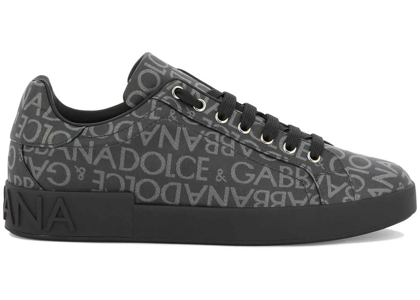 Dolce & Gabbana Portofino Allover Logo Black