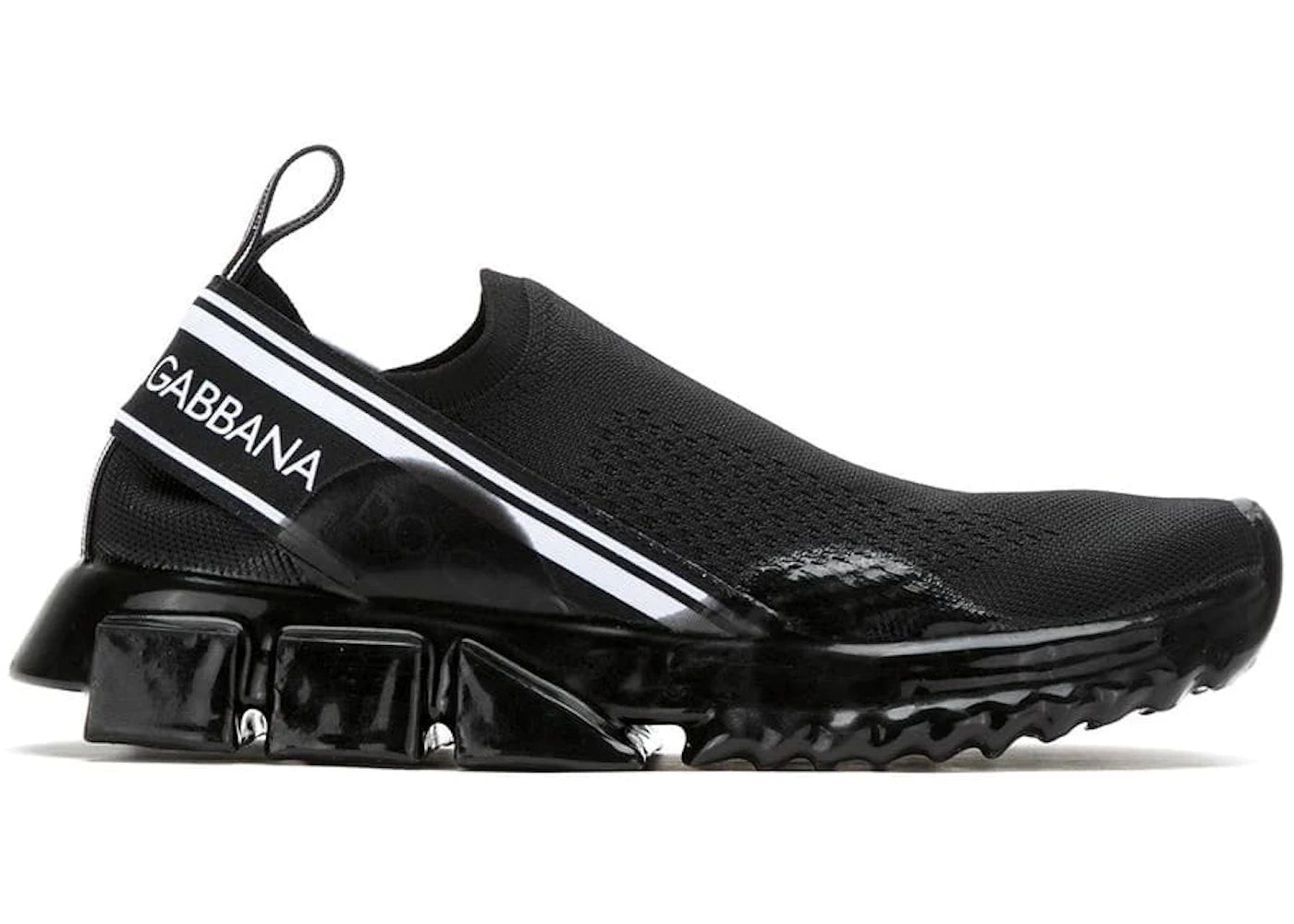 Dolce & Gabbana Sorrento Slip On Black White (Women's)